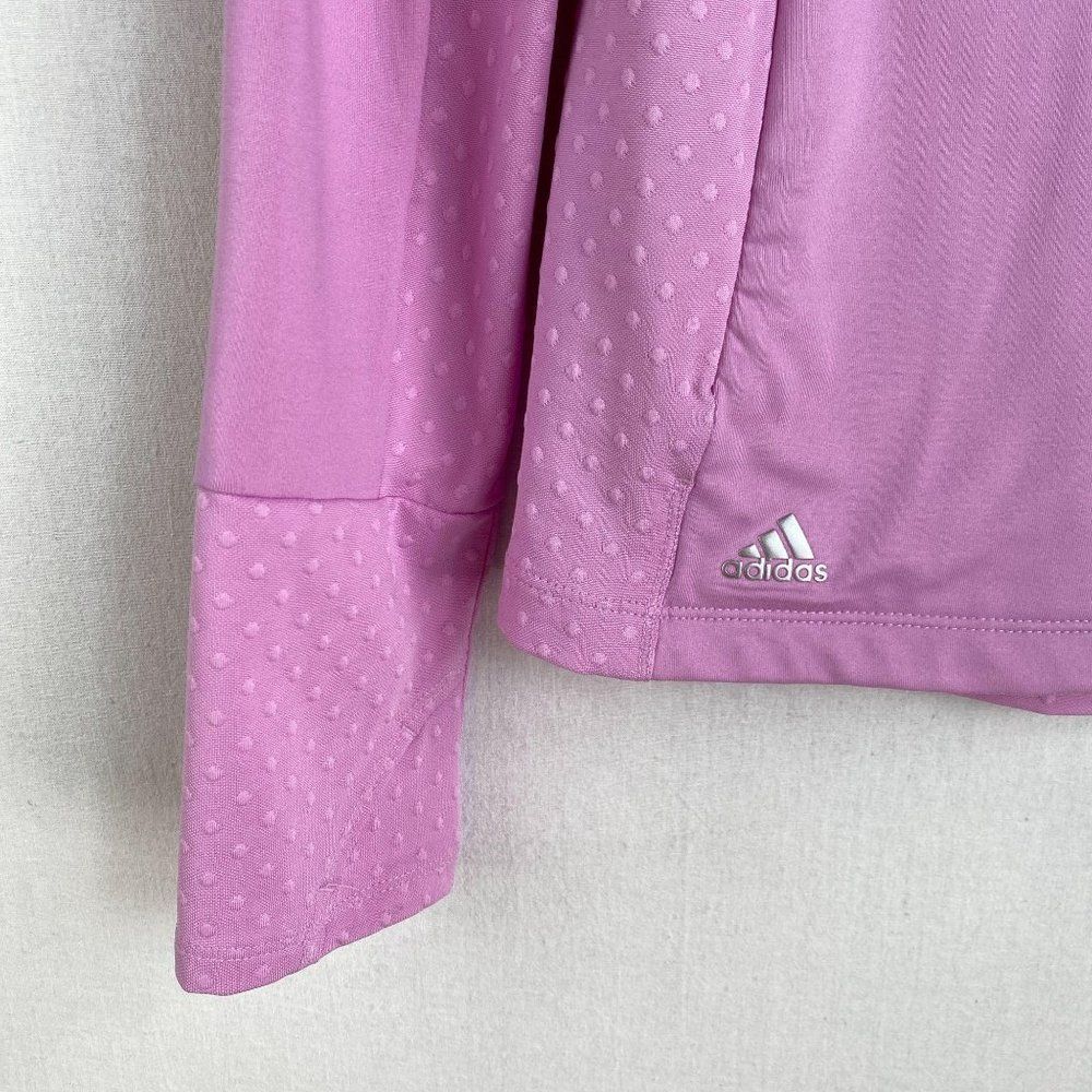 ADIDAS Purple Zip Jacket - Picture 3 of 8